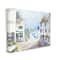 Stupell Industries Coastal Town Seaport Sailboats Canvas Wall Art